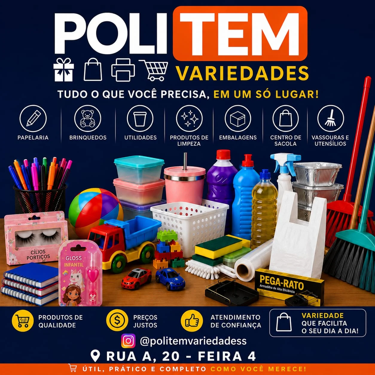 Politem - Loja de Utilidades