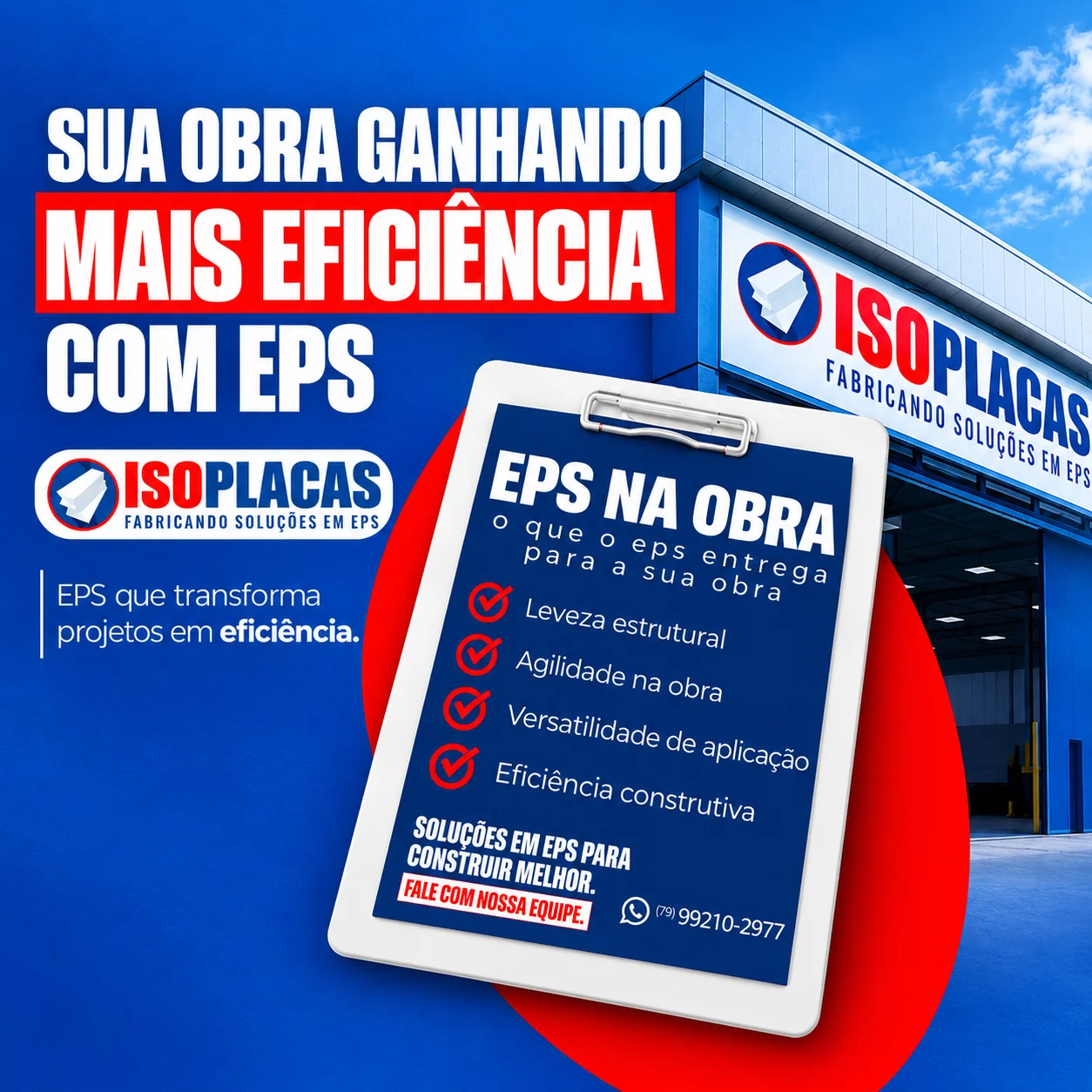 Placas de Isopor para Construção Civil